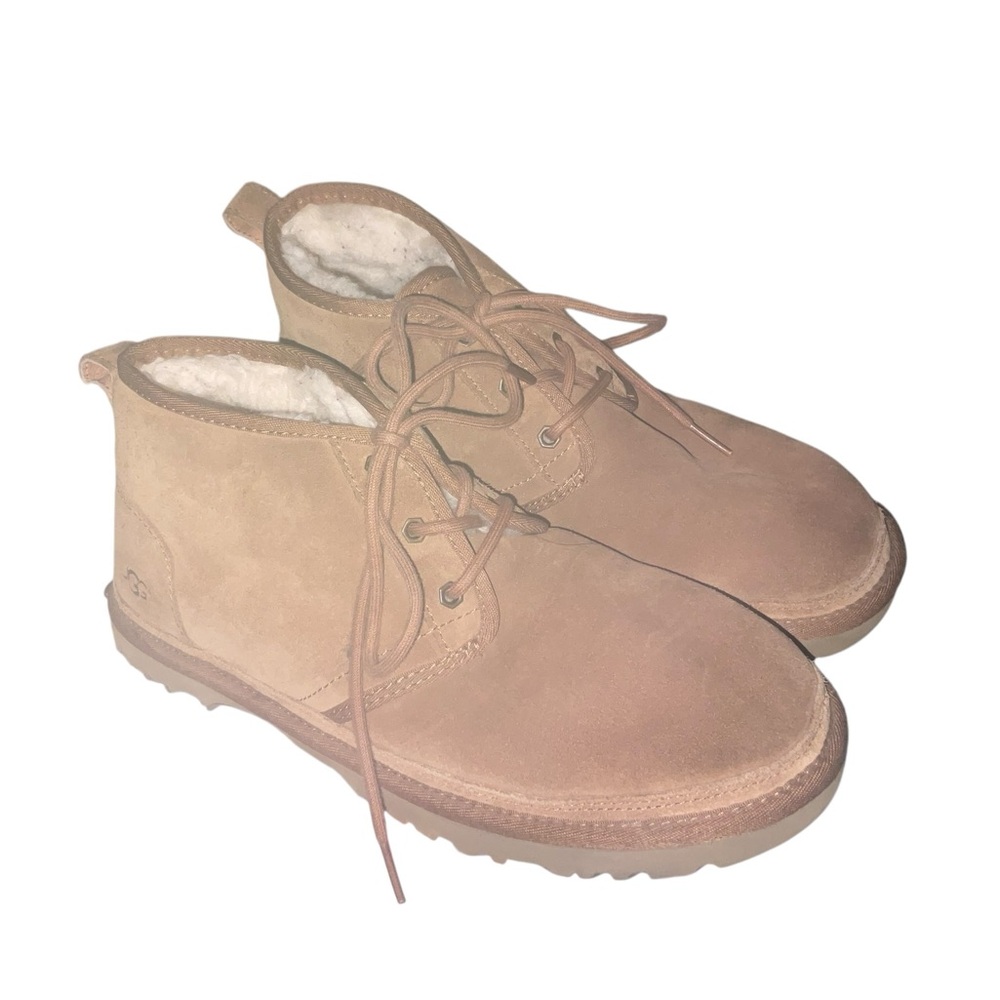 UGG Brown Ankle Boots with Cozy Lining